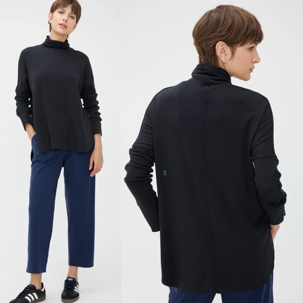 Kit & and Ace Black Turtleneck Sweater XS